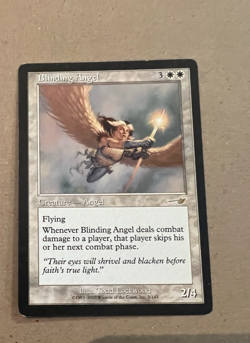 Blinding Angel - Nemesis - MTG - Magic the Gathering - Image 1