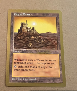 City of Brass - World Championship Deck - 1997 - MTG - Magic the Gathering - Image 1