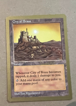 City of Brass - World Championship Deck - 1997 - MTG - Magic the Gathering - Image 2