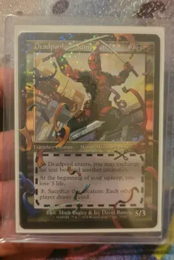 Deadpool, Trading Card (7129) (Pool Party Foil) Secret Lair Drop Foil - Image 3
