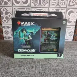 MTG: Duskmourn: House of Horror Nightmare Commander Deck - Death Toll - New - Image 1