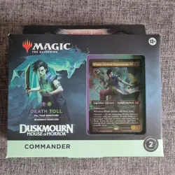 MTG: Duskmourn: House of Horror Nightmare Commander Deck - Death Toll - New - Image 2