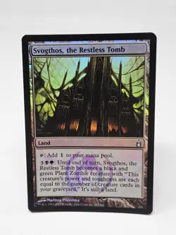 MTG FOIL Svogthos, the Restless Tomb - Ravnica: City of Guilds #283 - Image 1