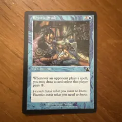 MTG - Rhystic Study - Prophecy - Regular - EX - Image 1