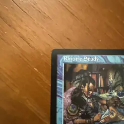 MTG - Rhystic Study - Prophecy - Regular - EX - Image 2