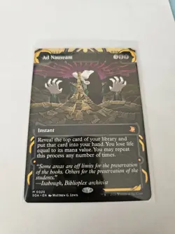 Ad Nauseam MTG Secrets of Strixhaven Mystical Archive Nm/M - Image 1