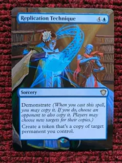 Replication Technique MTG Secrets of Strixhaven Hand Painted Full Altered Art v - Image 1