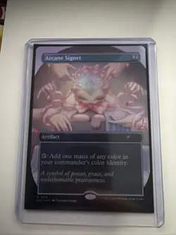 MTG Arcane Signet (1919) Rainbow Foil Secret Lair NM - Image 1