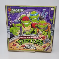 Magic the Gathering MTG Teenage Mutant Ninja Turtles Pizza Bundle - Image 1