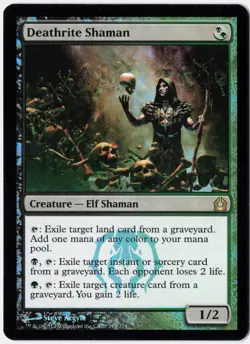 MTG *Deathrite Shaman Foil X1* (NM) 213 Return to Ravnica Magic - Image 1