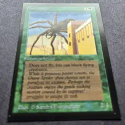 Signed MTG Magic Sandra Everingham Artist Proof _ Beta CE _ GIANT SPIDER _#5/50! - Image 3