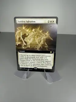 Sudden Salvation (Extended Art) 48 Commander: Innistrad: Crimson Vow MTG NM - Image 1