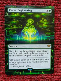 Planar Engineering MTG Secrets of Strixhaven Hand Painted Borderless Altered Art - Image 1