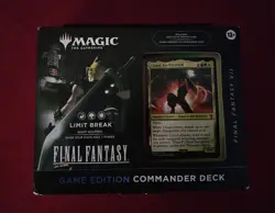 FINAL FANTASY Commander Deck - VII Limit Break (Game Edition) - MtG - Image 1