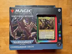 Tyranid Swarm MTG Universes Beyond Warhammer 40K Commander Deck Magic Gathering - Image 1