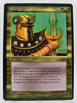 Magic the Gathering MTG - STANGG Legends (ITALIAN) NM - - Image 1