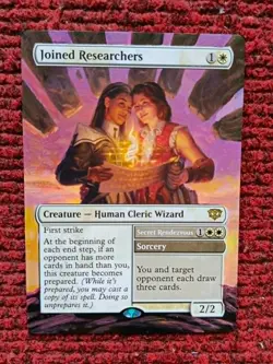 Joined Researchers MTG Secrets of Strixhaven Hand Painted Borderless Altered Art - Image 1