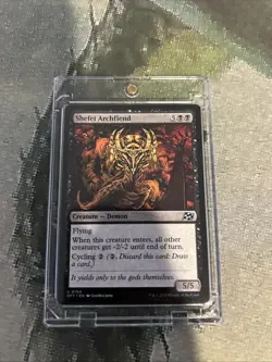 MTG Shefet Archfiend - Aetherdrift (DFT) #104 Magic the Gathering - Image 3