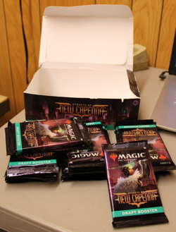 LOT of 10 Magic The Gathering STREETS OF NEW CAPENNA (2022) Draft Booster Packs - Image 1