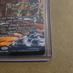 Trouble In Paris Borderless Magic Mtg Teenage Mutant Ninja Turtles Mythic - Image 4