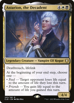 Astarion, the Decadent (REGULAR) x1 - MTG CLB #265 - Image 1