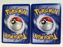 Pokemon TCG Tentacool 56/62 Tentacruel 44/62 Fossil Set LP - Image 2