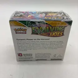 Pokemon TCG Sword & Shield Evolving Skies Booster Box SEALED w/Acrylic - Image 2