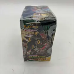 Pokemon TCG Sword & Shield Evolving Skies Booster Box SEALED w/Acrylic - Image 3