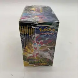 Pokemon TCG Sword & Shield Evolving Skies Booster Box SEALED w/Acrylic - Image 4