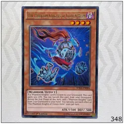 The Phantom Knights of Cloven Helm - WIRA-EN004 - Rare 1st Edition Yugioh - Image 1