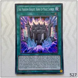 The Phantom Knights' Rank-Up-Magic Launch - INOV-EN054 - Super Rare 1st E Yugioh - Image 1