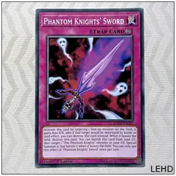 Phantom Knights' Sword - LEHD-ENC22 - Common 1st Edition Yugioh - Image 1
