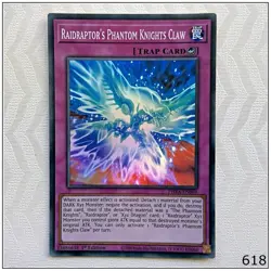 Raidraptor's Phantom Knights Claw - PHRA-EN069 - Super Rare 1st Edition Yugioh - Image 1