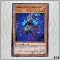 The Phantom Knights of Stained Greaves - PHRA-EN002 - Common 1st Edition Yugioh - Image 1