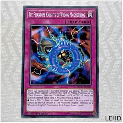 The Phantom Knights of Wrong Magnetring - LEHD-ENC29 - Common 1st Edition Yugioh - Image 1
