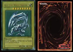 Blue-Eyes White Dragon SDK-001 Ultra Rare Heavy-Max Fade Error YU-GI-OH - Image 3