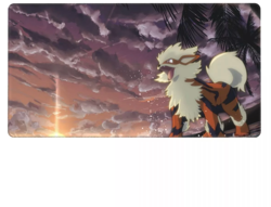 Board Card Game Pokemon Arcanine 225802 Mouse Pad PTCG CCG MTG Games Play Mat - Image 1