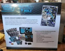 NEW Pokemon TCG Cards Scarlet Violet 10.5 BLACK BOLT Elite Trainer Box ETB - - Image 3
