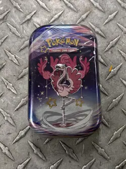 Pokemon Paldean Fates Mini Tin - Flamingo Sealed - Image 1