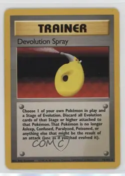Devolution Spray Pokemon Base Set #72 1999 - Image 1