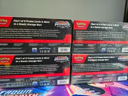 Lot of 4x Pokemon TCG Prismatic Evolutions Surprise Box - Pokemon TCG - Image 2