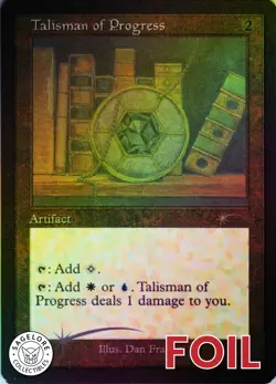 Talisman of Progress (Etched) - Secret Lair Allied Talismans - 1052 - NM Foil - Image 1