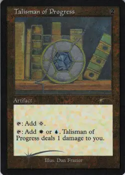 Talisman of Progress (Etched) - Secret Lair Allied Talismans - 1052 - NM Foil - Image 2