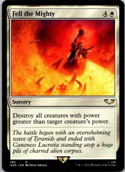 Magic the Gathering Fell the Mighty Warhammer 40,000 Commander MTG Free Shipping - Image 1