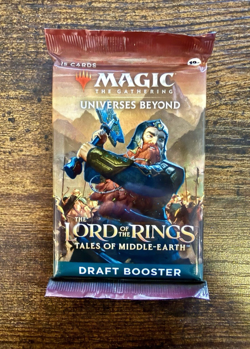 Lord of the Rings Draft Booster Pack MTG Sealed - Image 1