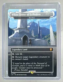 White Tower of Ecthelion 2023 MTG Lord Rings Tales Middle-Earth #0367 - Image 1