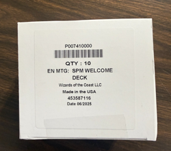 Magic: The Gathering Spider-Man Welcome Decks, Sealed Box of 10 Decks (15A) - Image 1