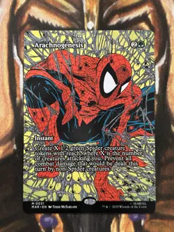 Arachnogenesis #0031 (Borderless) Marvel MTG Spider-Man Todd McFarland - NM/M 🔥 - Image 1