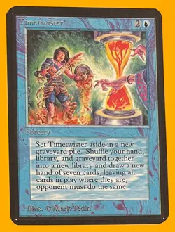 MTG TIMETWISTER Alpha (OldManMTG 011-212) - Image 1