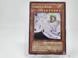 YuGiOh Vanity's Ruler CDIP-EN024 1st Edition Rare LP - Image 1
